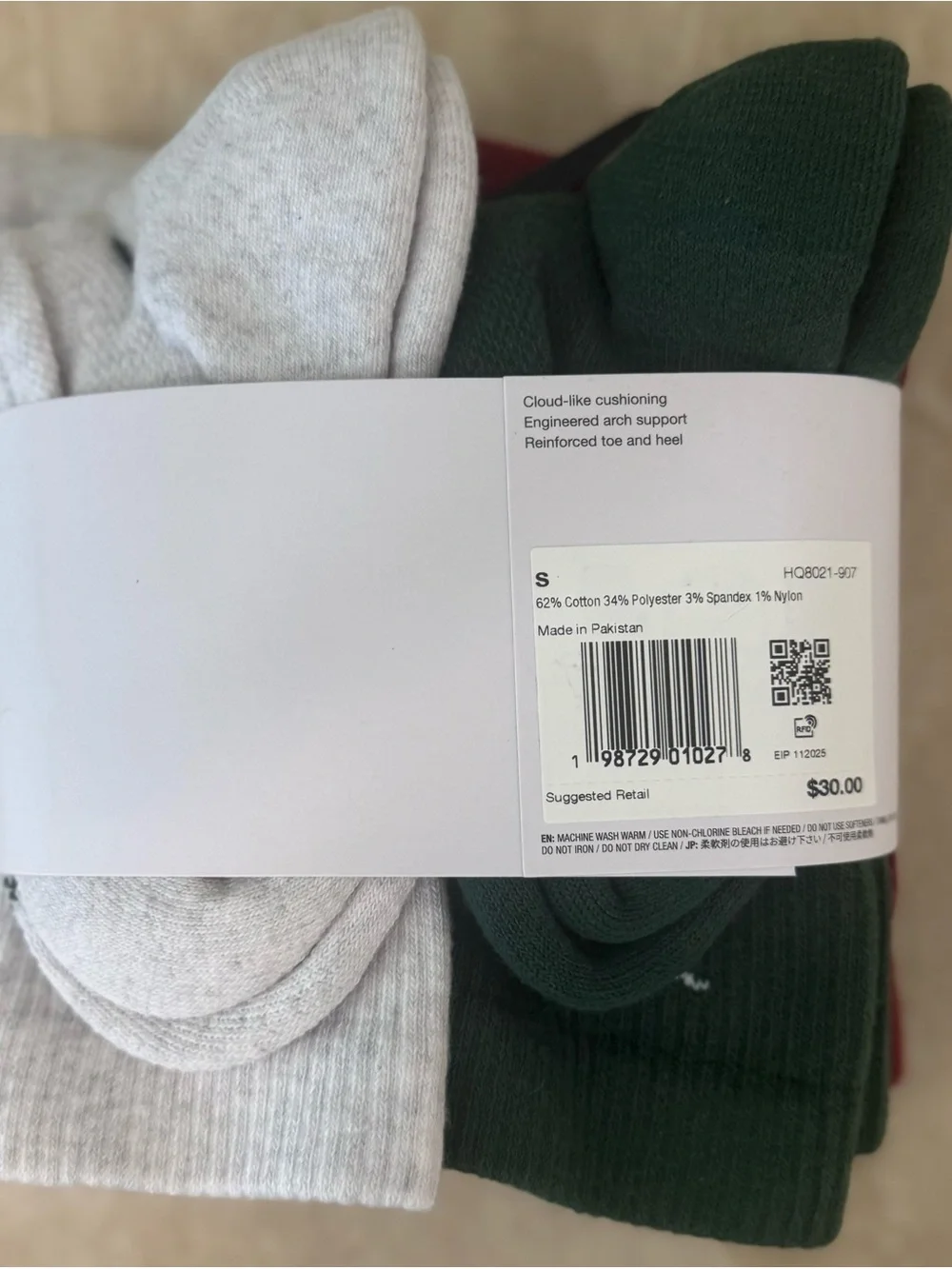 Nike Elevated Crew Kid’s Socks